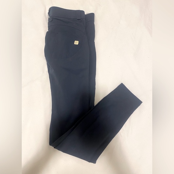 Navy Blue Freddy WR. UP Pants Brand New - Picture 1 of 3